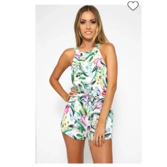 Talulah tropical print romper - Picture 6 of 6